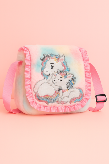 Girls Sling Bag Unicorn Bag for Girls Kids Sling Bag for Kids Purse for Girls Side Bag for Kids
