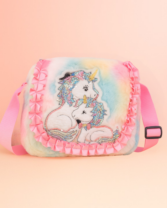 Girls Sling Bag Unicorn Bag for Girls Kids Sling Bag for Kids Purse for Girls Side Bag for Kids