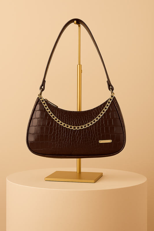 Latest Cross Body Sling Bag for Woman Croco Design Ladies Sling Bags for Women Stylish Purse for Women Sling Bag