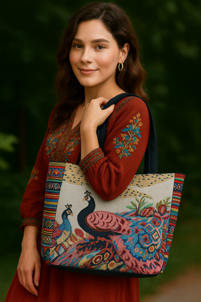 Jute Hand Bag for Women Big Size Shoulder Handbag for Woman Office for Women