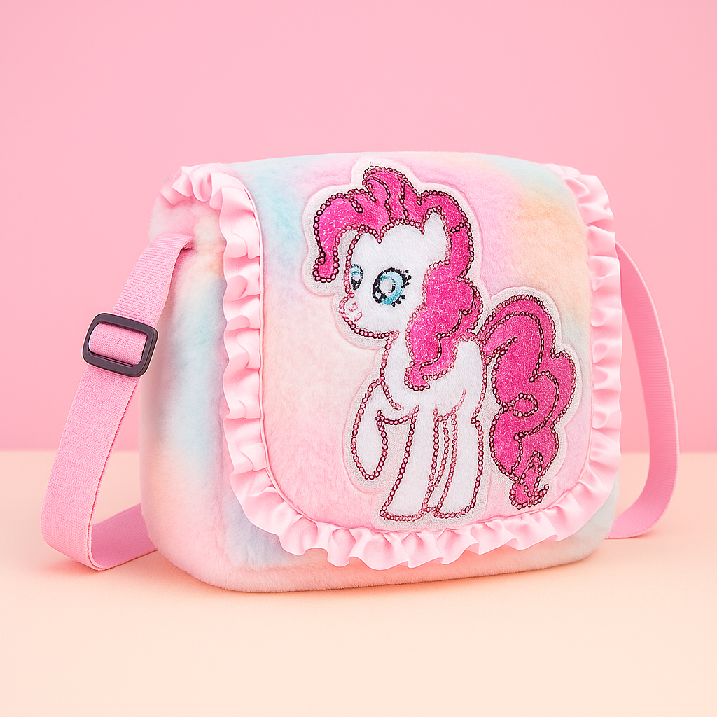 Girls Sling Bag Cute Sling Bag Combo for Girls Unicorn Bag for Kids Crossbody Unicorn Slingbag  (Pack of 2)