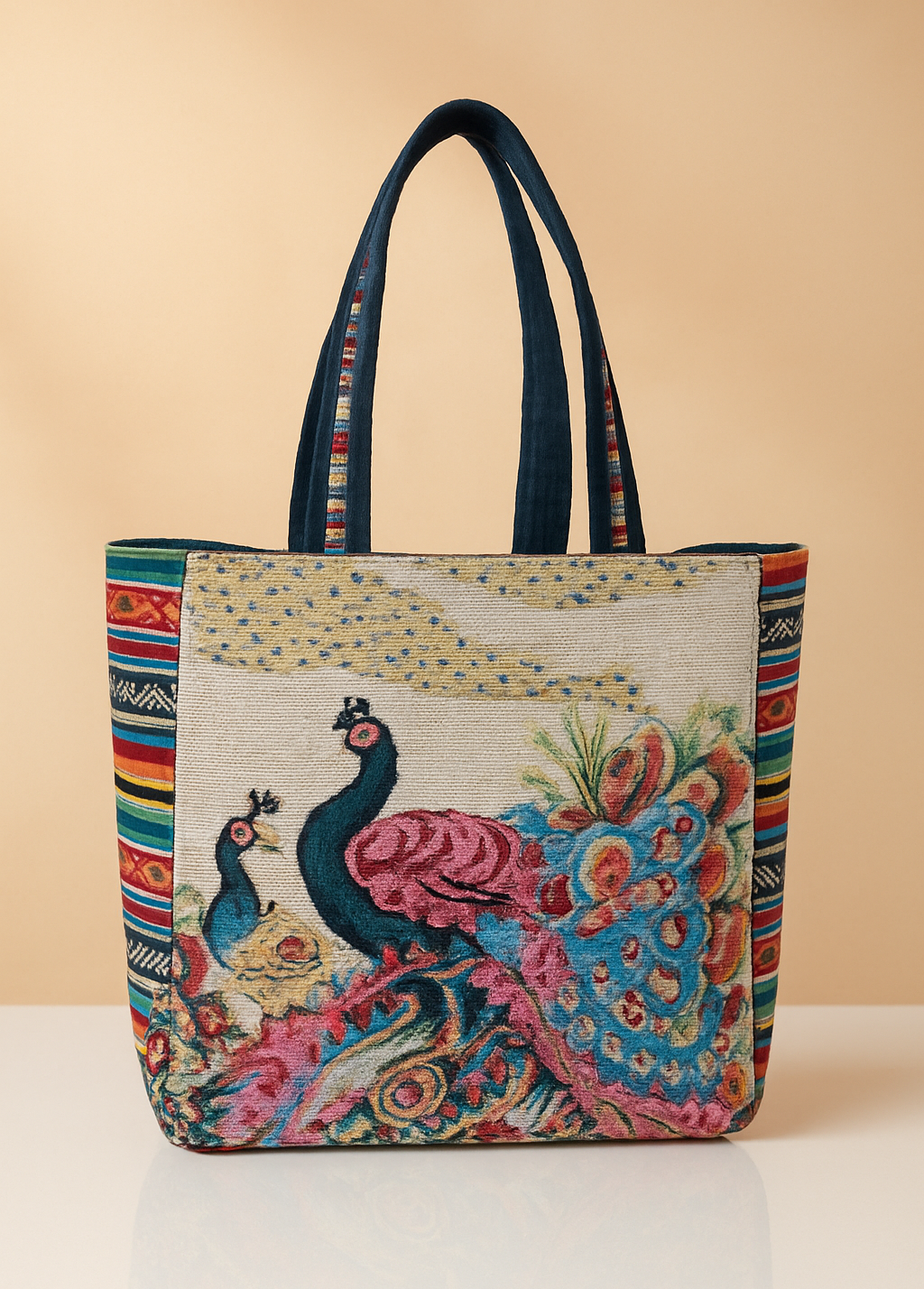 Jute Hand Bag for Women Big Size Shoulder Handbag for Woman Office for Women