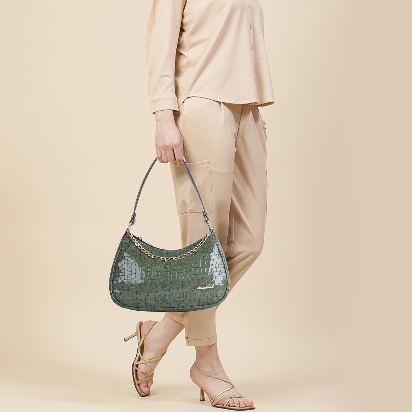 Designer Green Sling Bags for Women Stylish Ladies Side Bag Women Sling Bags