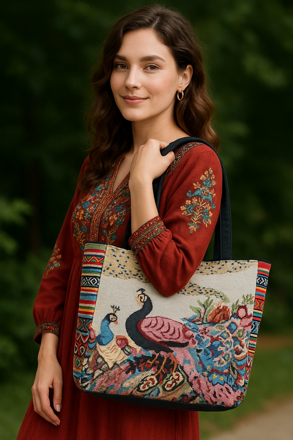 Jute Hand Bag for Women Big Size Shoulder Handbag for Woman Office for Women